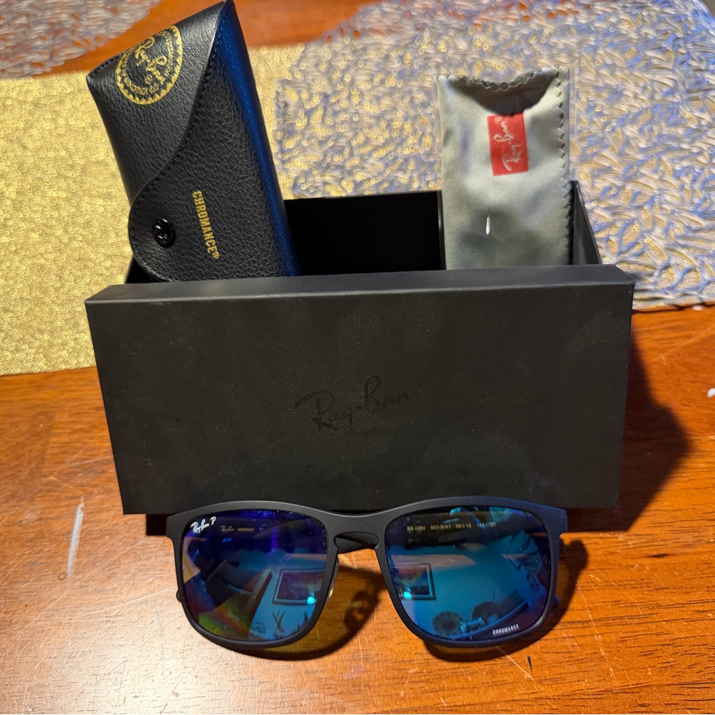 Ray-Ban Rb4264 Chromance - Black/Blue Chromance